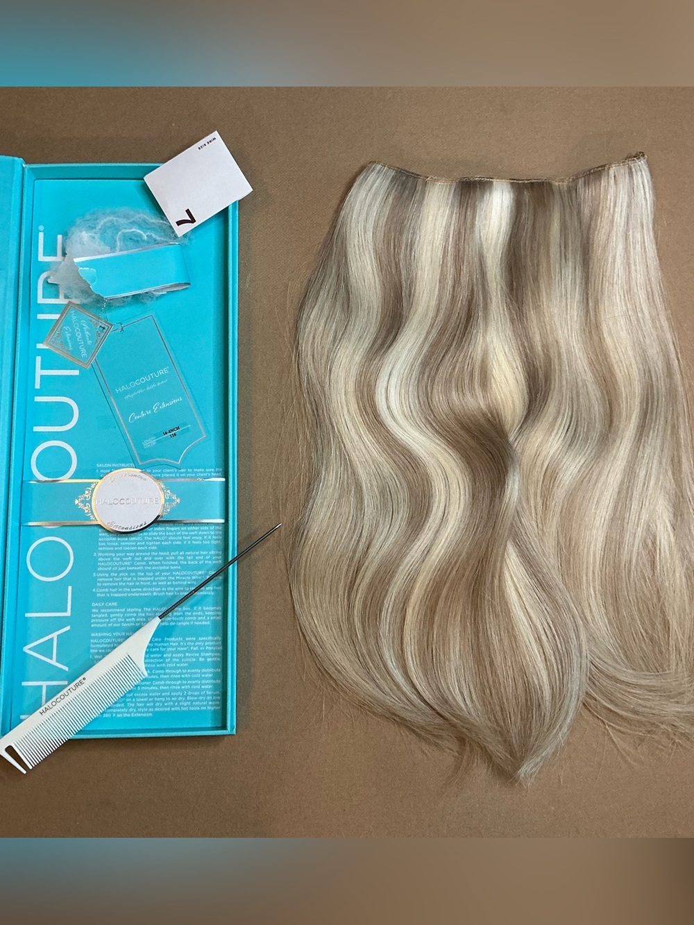Authentic pristine Halo Couture 16 inch halo in color 116